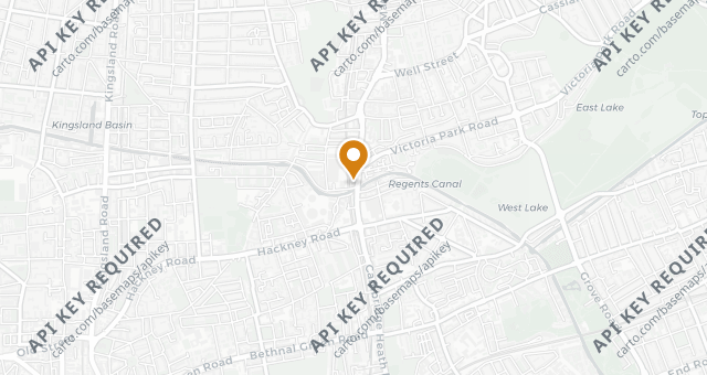 Map showing Miga