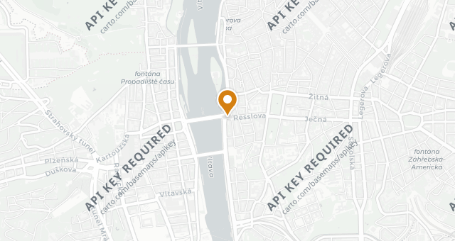 Map showing Ginger & Fred