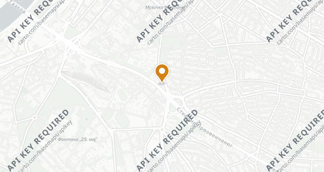 Map showing FRANŠ