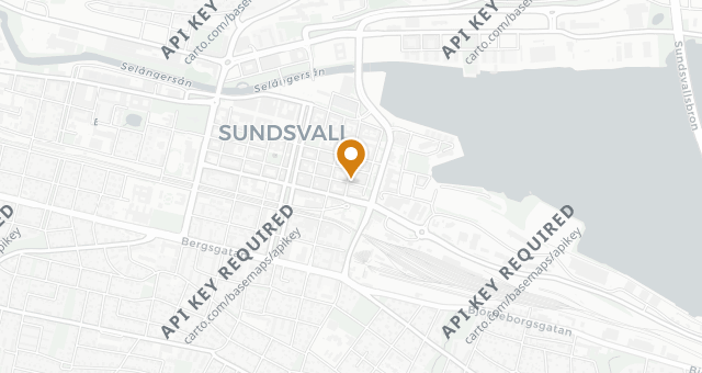 Map showing En liten krog
