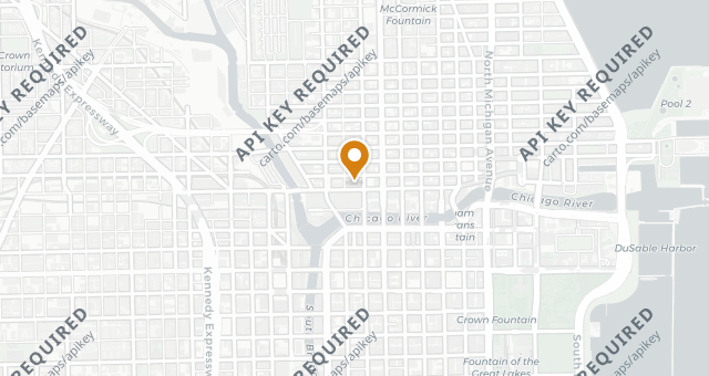 Map showing Bavette’s Bar & Boeuf