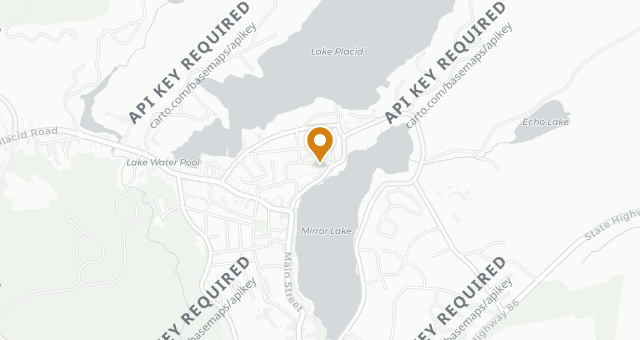 Map showing The View