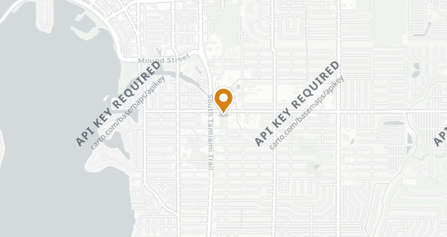 Map showing Michael's on East