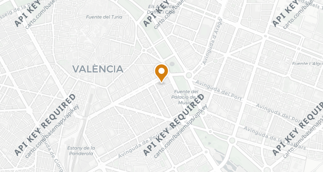 Map showing Memoria Gustativa