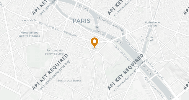 Map showing Bonvivant Pizza