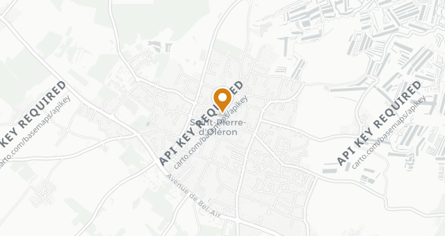 Map showing Sillage
