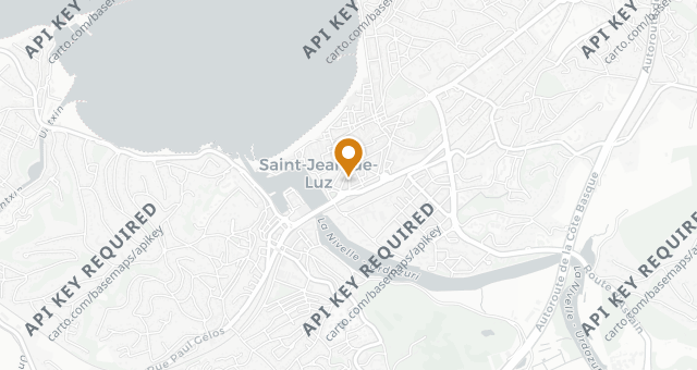 Map showing Café Belardi