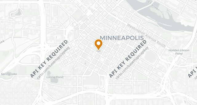 Map showing Manny's Steak House
