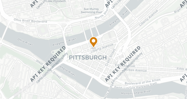 Map showing Morton's, The Steakhouse