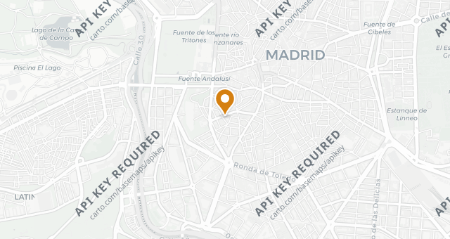 Map showing Marmitón