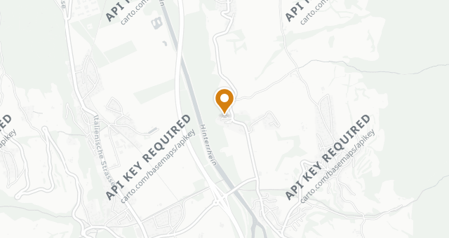 Map showing Casa Caminada
