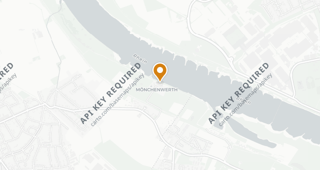 Map showing Landhaus Mönchenwerth