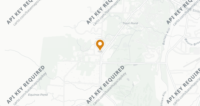 Map showing The Reluctant Panther Inn and Restaurant