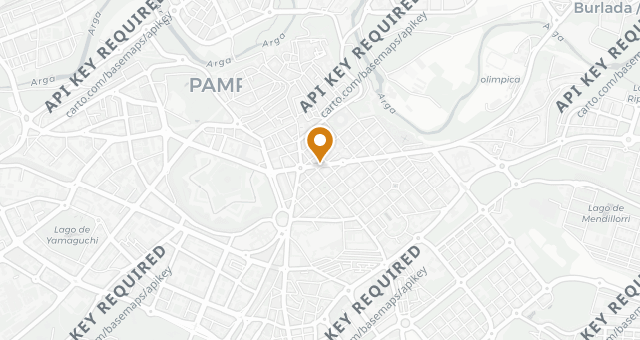 Map showing Alhambra