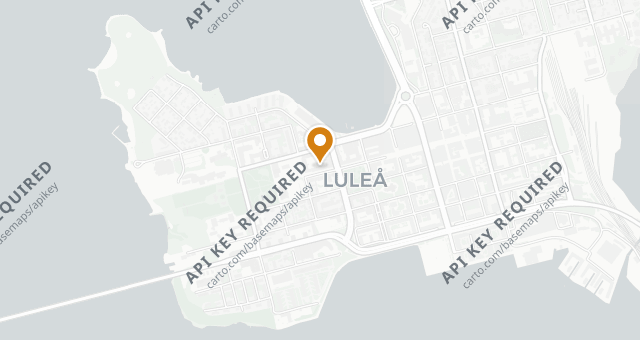 Map showing Restaurang CG