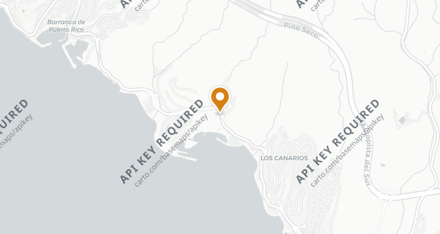 Map showing La Aquarela