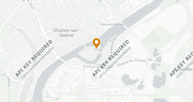 Map showing Les Gourmands Disent