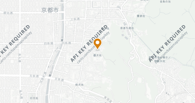 Map showing Kikunoi Mugesambo
