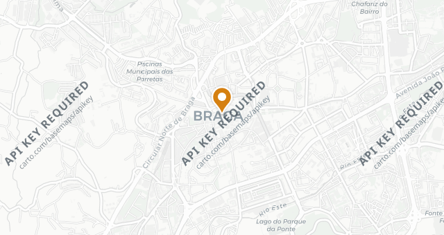 Map showing Inato Bistrô