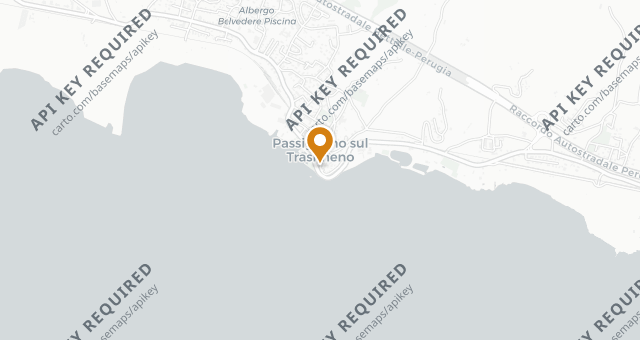 Map showing Da Luciano