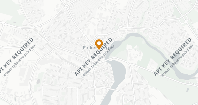 Map showing Rådhustorget No:1A