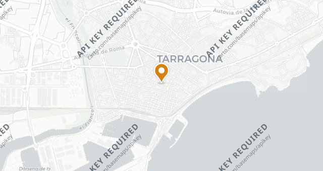 Map showing Barquet Tarragona