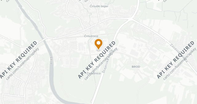 Map showing Restavracija Magnet