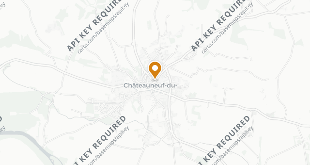 Map showing Le Comptoir de la Mère Germaine