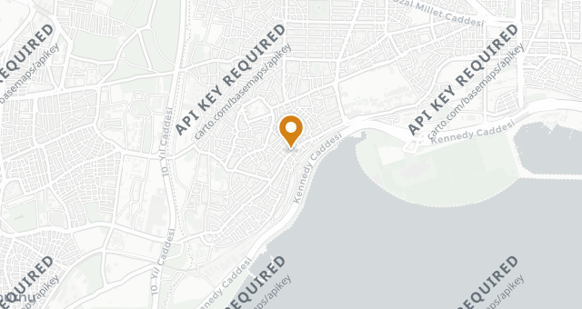 Map showing Develi Restaurant Samatya