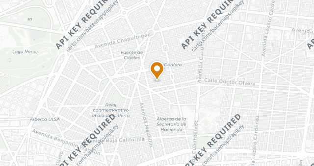 Map showing Em