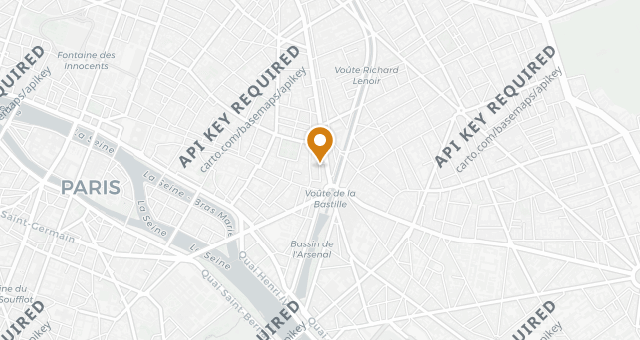 Map showing Restaurant H