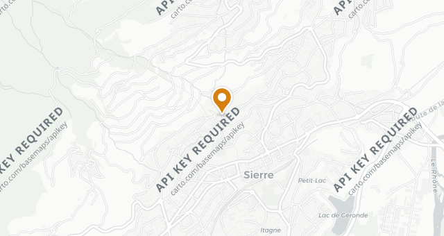 Map showing La Contrée