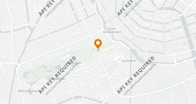 Map showing The Seafood Bar van Baerlestraat
