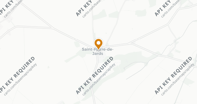Map showing Les Saisons Gourmandes