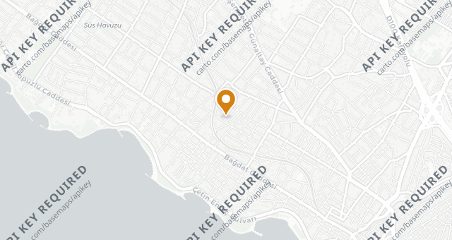 Map showing Josephine İstanbul