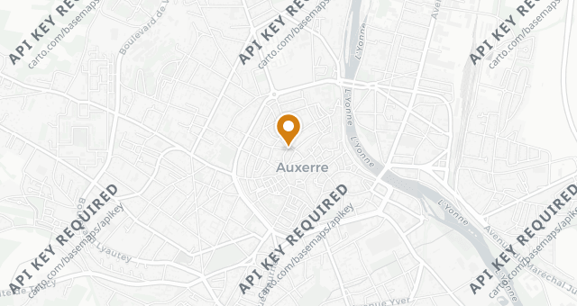 Map showing Le Cercle