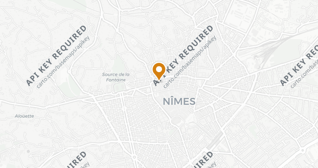 Map showing La Marmite