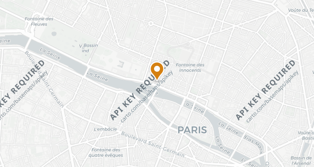 Map showing Plénitude - Cheval Blanc Paris