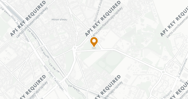 Map showing Brasserie Le Jardin