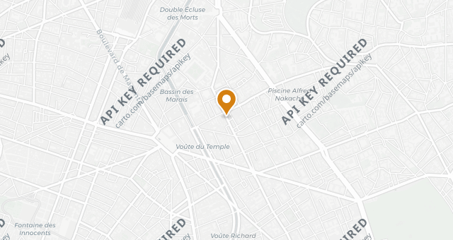 Map showing Au Ciel