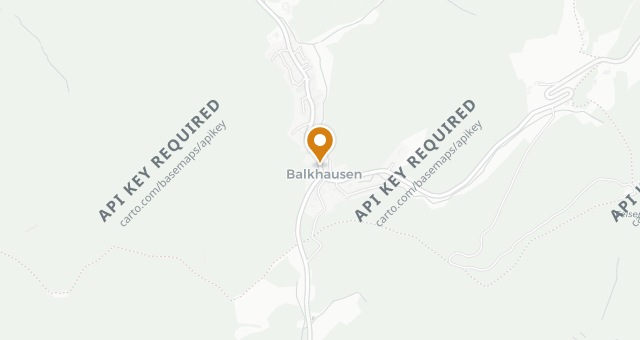 Map showing Gasthaus Landgraf