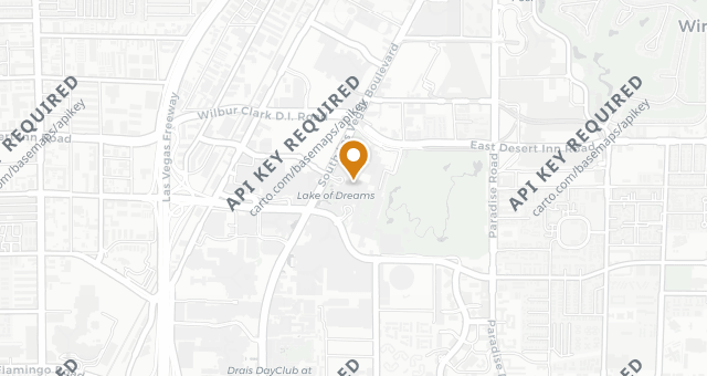 Map showing Mizumi at Wynn Las Vegas