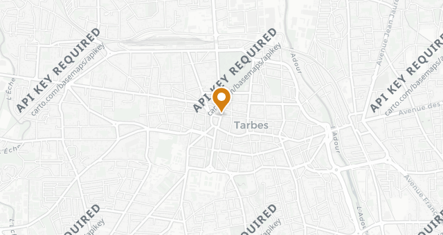 Map showing L'Arpège