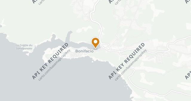 Map showing Da Passano