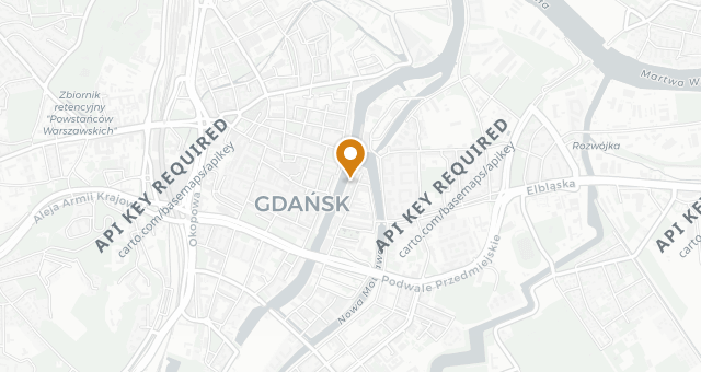 Map showing TYGLE Gdańskie