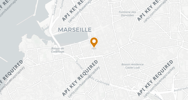 Map showing Grenat