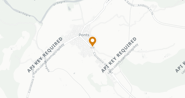 Map showing Lo Ponts