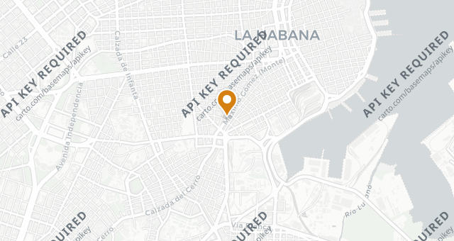 Map showing Casa Jose