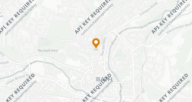 Map showing Beckford Bottle Shop