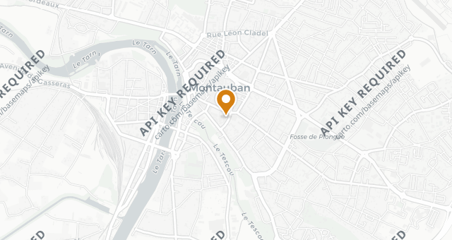 Map showing Du Bruit en Cuisine